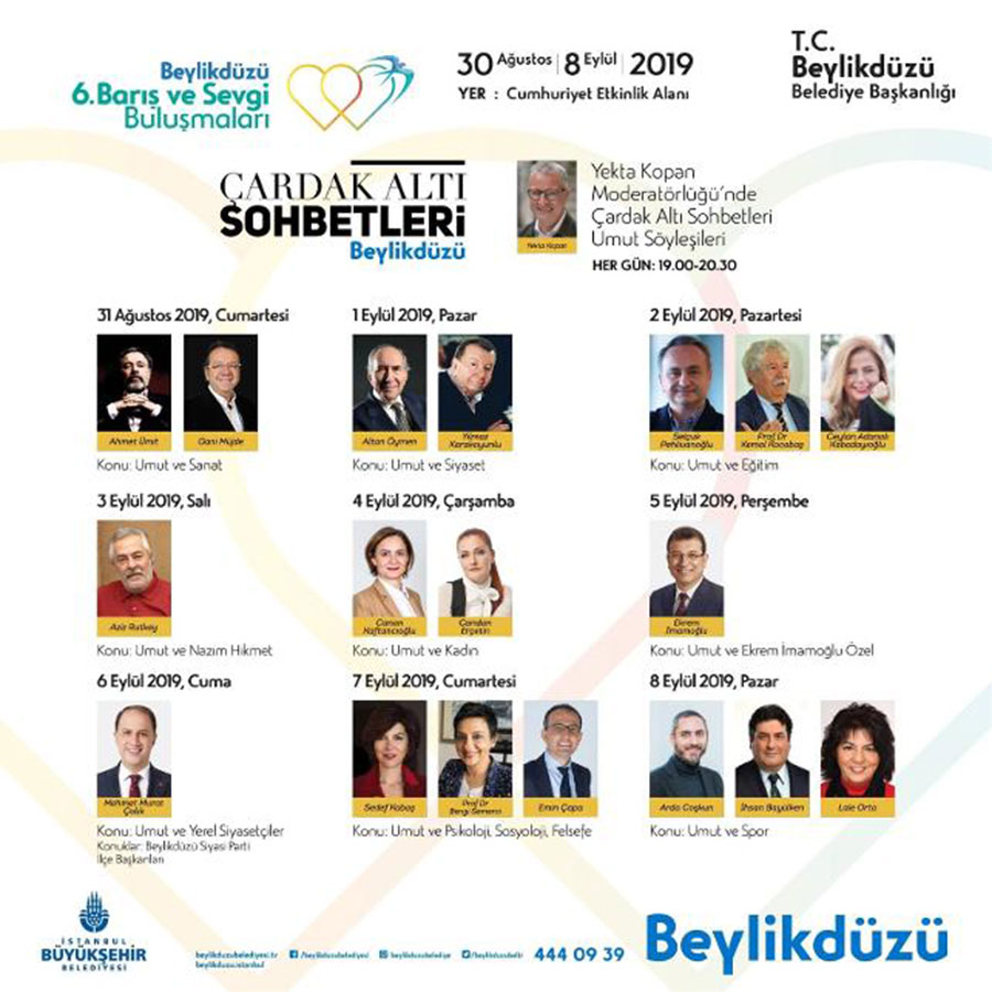 Beylikdüzü Belediyesi – Çardakaltı Sohbetleri