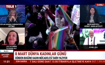 CEYLAN ADANALI KABADAYIOĞLU 8 MART DÜNYA KADINLAR GÜNÜ'NDE GERÇEĞİN İZİNDE PROGRAMINDA - 5